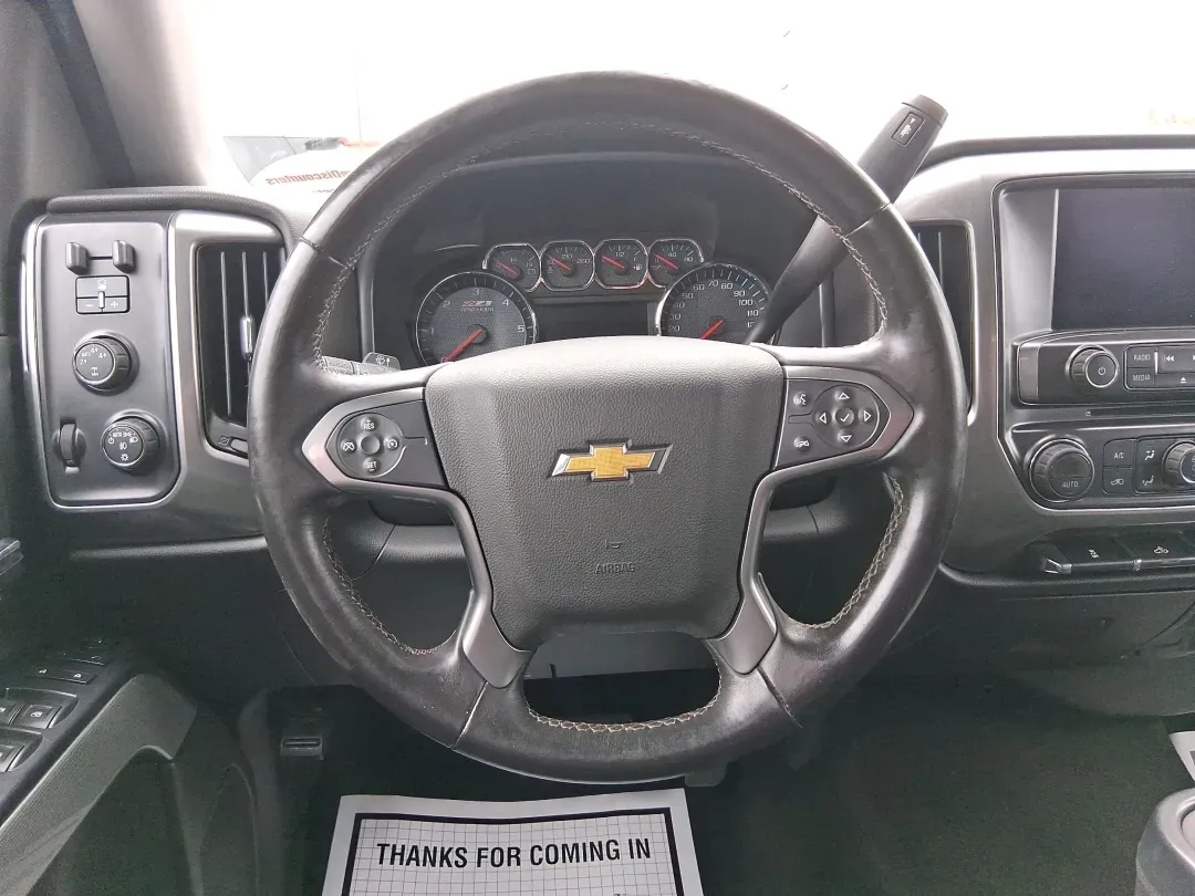 2015 Silver Chevrolet Silverado 1500 LT Double Cab 4WD (1GCVKREC6FZ) with an 5.3L V8 OHV 16V engine, 6-Speed Automatic transmission, located at 1951 S Dayton Lakeview Rd., New Carlisle, OH, 45344, (937) 908-9800, 39.890999, -84.050255 - Picture your next weekend: you've got a project list to tackle, a trailer to hook up, and a quick escape planned after work-maybe a run out toward Springfield or a backroad cruise near the Mad River. If you need a truck that fits real life in Clark County, this **2015 Chevrolet Silverado 1500 LT Dou - Photo#15