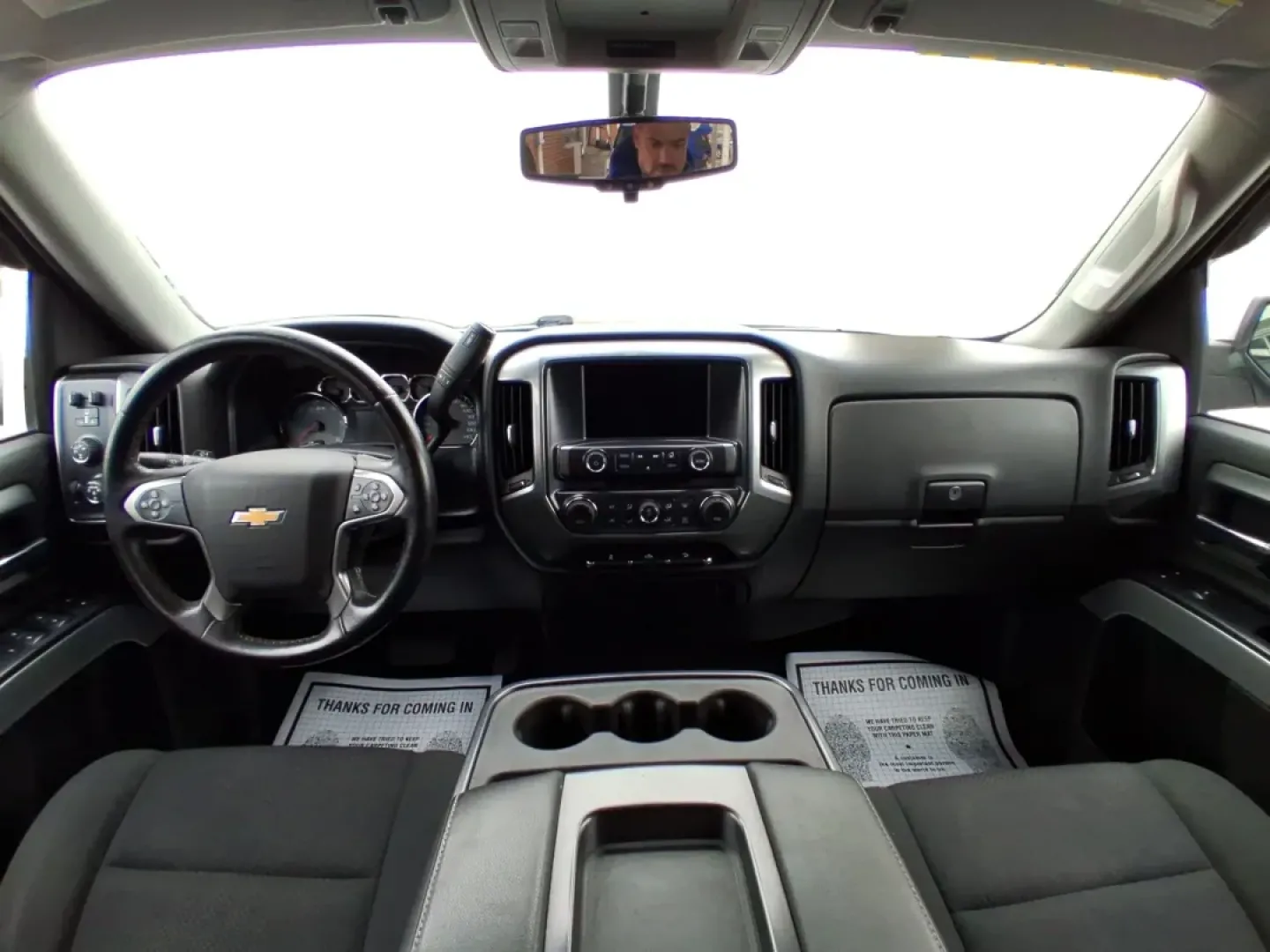 2015 Silver Chevrolet Silverado 1500 LT Double Cab 4WD (1GCVKREC6FZ) with an 5.3L V8 OHV 16V engine, 6-Speed Automatic transmission, located at 1951 S Dayton Lakeview Rd., New Carlisle, OH, 45344, (937) 908-9800, 39.890999, -84.050255 - Picture your next weekend: you've got a project list to tackle, a trailer to hook up, and a quick escape planned after work-maybe a run out toward Springfield or a backroad cruise near the Mad River. If you need a truck that fits real life in Clark County, this **2015 Chevrolet Silverado 1500 LT Dou - Photo#20