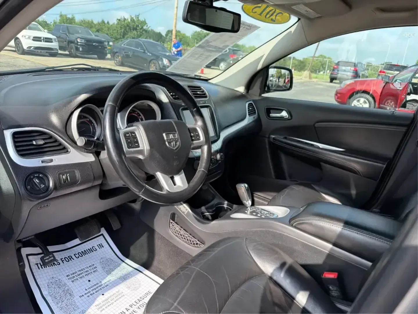 2015 Billet Silver Metallic CC Dodge Journey SXT (3C4PDCBG3FT) with an 3.6L V6 DOHC 24V engine, 6-Speed Automatic transmission, located at 1099 N County Rd 25A, Troy, OH, 45373, (937) 908-9800, 40.057079, -84.212883 - Pack up the kids, cue up a road-trip playlist, and point the GPS toward your next weekend getaway-this 2015 Dodge Journey SXT is the kind of roomy, comfortable SUV that fits real life in West Central Ohio. Whether you're commuting up I75, running errands along N County Rd 25A, or heading toward down- Photo#9