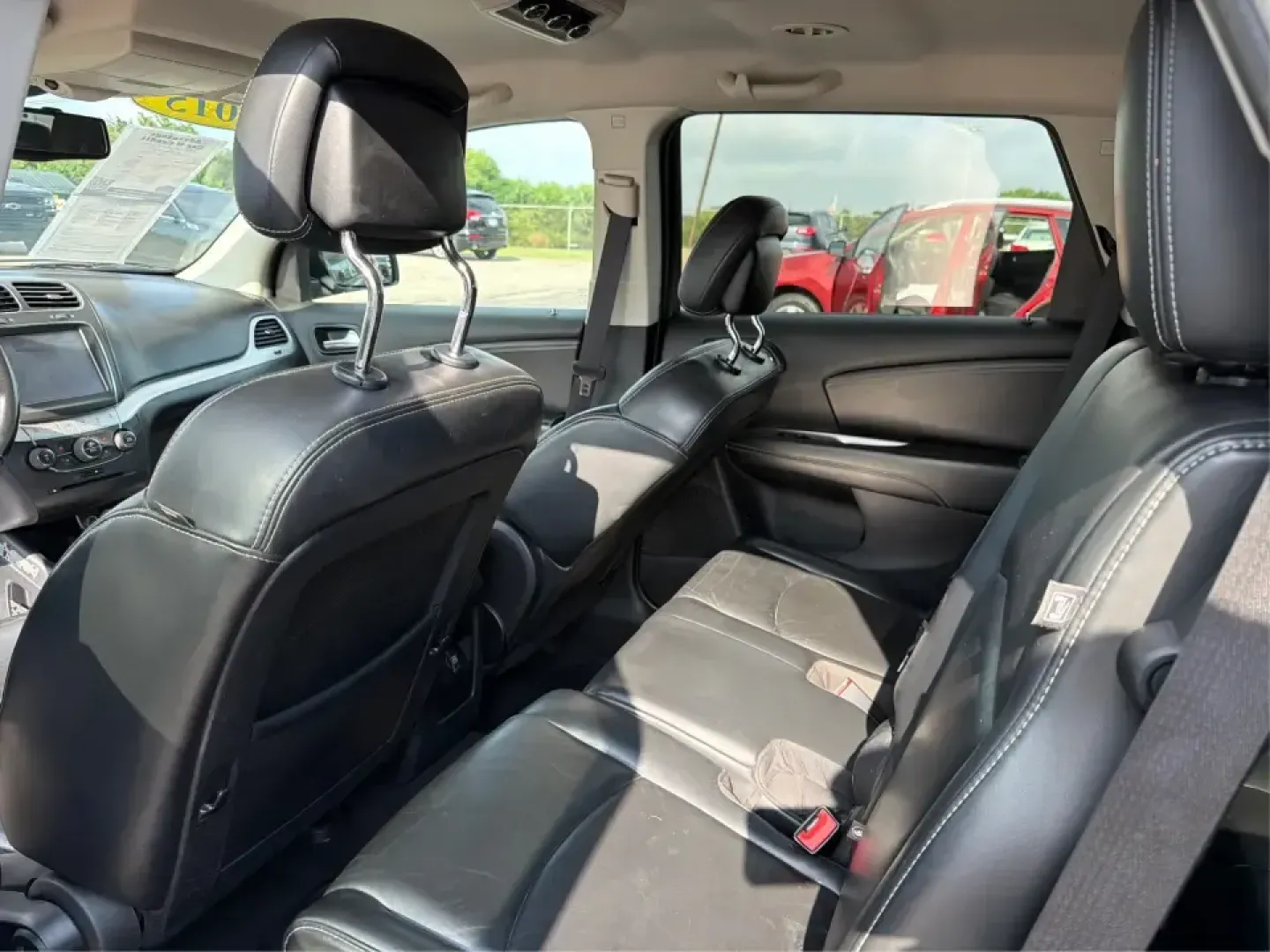 2015 Billet Silver Metallic CC Dodge Journey SXT (3C4PDCBG3FT) with an 3.6L V6 DOHC 24V engine, 6-Speed Automatic transmission, located at 1099 N County Rd 25A, Troy, OH, 45373, (937) 908-9800, 40.057079, -84.212883 - Pack up the kids, cue up a road-trip playlist, and point the GPS toward your next weekend getaway-this 2015 Dodge Journey SXT is the kind of roomy, comfortable SUV that fits real life in West Central Ohio. Whether you're commuting up I75, running errands along N County Rd 25A, or heading toward down- Photo#10