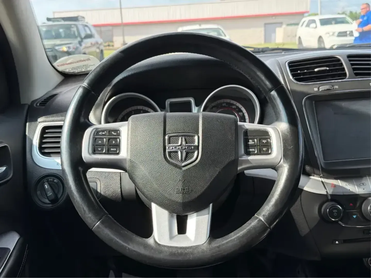 2015 Billet Silver Metallic CC Dodge Journey SXT (3C4PDCBG3FT) with an 3.6L V6 DOHC 24V engine, 6-Speed Automatic transmission, located at 1099 N County Rd 25A, Troy, OH, 45373, (937) 908-9800, 40.057079, -84.212883 - Pack up the kids, cue up a road-trip playlist, and point the GPS toward your next weekend getaway-this 2015 Dodge Journey SXT is the kind of roomy, comfortable SUV that fits real life in West Central Ohio. Whether you're commuting up I75, running errands along N County Rd 25A, or heading toward down- Photo#16