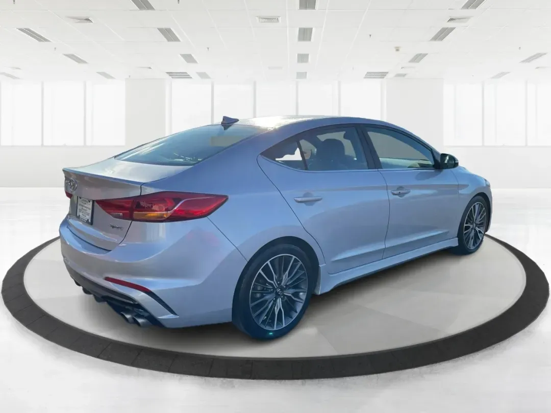 2018 Hyundai Elantra Sport (KMHD04LB6JU) with an 1.6L I-4 gasoline direct injection engine, located at 1184 Kauffman Ave, Fairborn, OH, 45324, (937) 908-9800, 39.807072, -84.030914 - ### Elevate Your Daily Commute with the 2018 Hyundai Elantra Sport at Advantage Car and Credit!<br /> <br /> Are you ready to enhance your daily life with a reliable vehicle that balances performance, comfort, and style? Look no further than the stunning 2018 Hyundai Elantra Sport, available now at - Photo#2