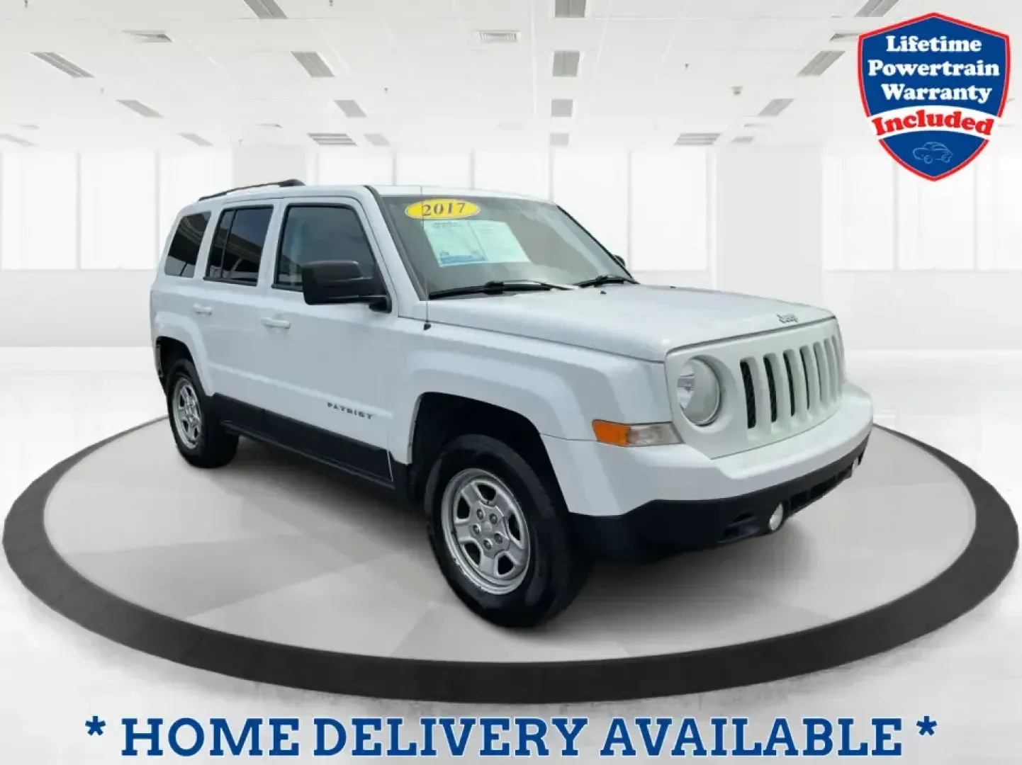2017 Jeep Patriot Sport 2WD (1C4NJPBA4HD) with an 2.0L L4 DOHC 16V engine, Continuously Variable Transmission (CVT) transmission, located at 401 Woodman Dr, Riverside, OH, 45431, (937) 908-9800, 39.760899, -84.123421 - Weekday commute down Woodman Dr, quick runs to the Riverside shopping corridors, and spontaneous weekend escapes toward the Dayton MetroParks all feel easier in an SUV that's compact, comfortable, and ready for everyday life. This 2017 Jeep Patriot Sport FWD is a practical choice for drivers who wan- Photo#0