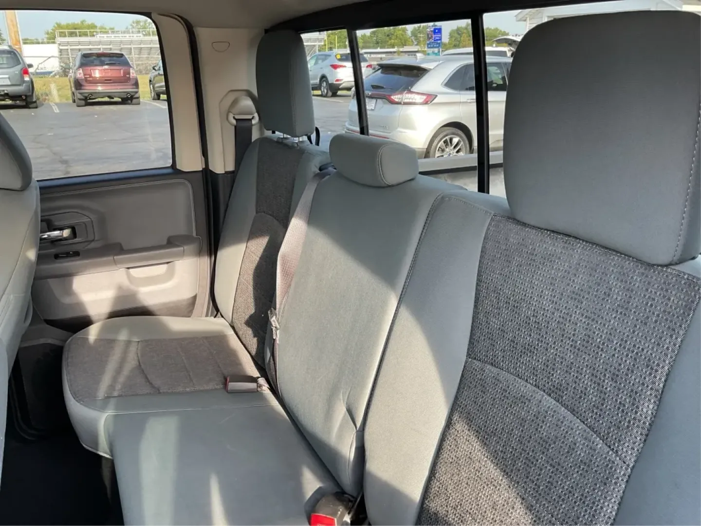 2015 Gray Ram 1500 SLT Quad Cab 4WD (1C6RR7GT3FS) with an 5.7L V8 OHV 16V engine, 8-Speed Automatic transmission, located at 1099 N County Rd 25A, Troy, OH, 45373, (937) 908-9800, 40.057079, -84.212883 - **Experience Adventure and Utility with this 2015 Ram 1500 SLT Quad Cab!**<br /> <br /> Are you ready to elevate your weekend adventures while ensuring your daily commute remains smooth and comfortable? Look no further than this robust 2015 Ram 1500 SLT Quad Cab, now available at Advantage Car and C - Photo#10