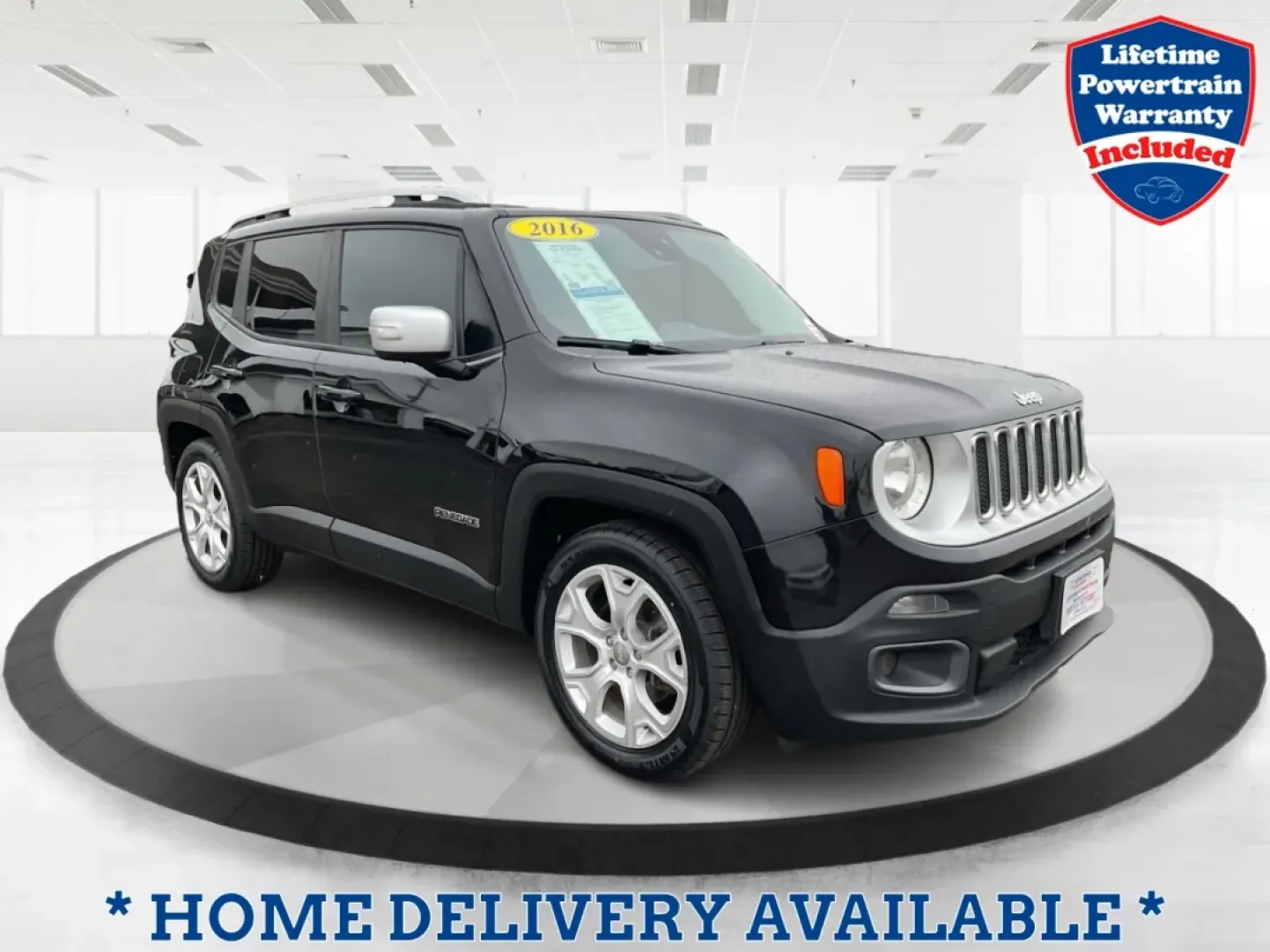 2016 Jeep Renegade Limited (ZACCJADT7GP) with an Tigershark MultiAir 2.4L I-4 variable valve contro engine, located at 880 E. National Road, Vandalia, OH, 45377, (937) 908-9800, 39.891918, -84.183594 - **Adventure Awaits with the 2016 Jeep Renegade Limited Your Perfect Partner for Every Journey!**<br /> <br /> Are you ready to elevate your lifestyle with an adventure-ready vehicle? Whether you're navigating the bustling streets of Fairborn, OH, or hitting the scenic backroads, the 2016 Jeep Reneg - Photo#0