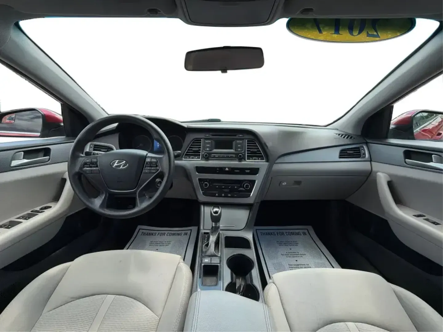 2017 Hyundai Sonata SE (5NPE24AF8HH) with an 2.4L L4 DOHC 16V engine, 7-Speed Automatic transmission, located at 1951 S Dayton Lakeview Rd., New Carlisle, OH, 45344, (937) 908-9800, 39.890999, -84.050255 - Ready for a dependable commuter that still looks sharp pulling into work, school pickup, or a weekend dinner in town? This Scarlet Red 2017 Hyundai Sonata SE is a practical, comfortable sedan that fits real-life schedules in Piqua, Ohio-whether you're cruising up N County Rd 25A, heading toward I75 - Photo#20