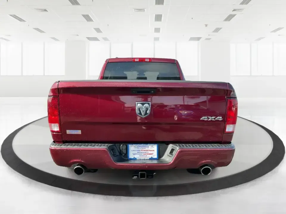 2018 Ram 1500 Express Quad Cab 4x4 6'4 Box (1C6RR7FT8JS) with an 5.7L V8 OHV 16V engine, 8A transmission, located at 1099 N County Rd 25A, Troy, OH, 45373, (937) 908-9800, 40.057079, -84.212883 - Are you ready to elevate your adventures and tackle any terrain with confidence? The 2018 Ram 1500 Express Quad Cab 4x4 is the ultimate truck for weekend warriors and daily commuters alike, offering the perfect blend of power, versatility, and style. With a striking Delmonico Red Pearlcoat exterior - Photo#3