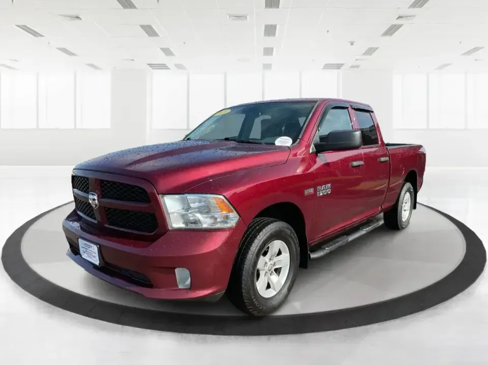 2018 Ram 1500 Express Quad Cab 4x4 6'4 Box (1C6RR7FT8JS) with an 5.7L V8 OHV 16V engine, 8A transmission, located at 1099 N County Rd 25A, Troy, OH, 45373, (937) 908-9800, 40.057079, -84.212883 - Are you ready to elevate your adventures and tackle any terrain with confidence? The 2018 Ram 1500 Express Quad Cab 4x4 is the ultimate truck for weekend warriors and daily commuters alike, offering the perfect blend of power, versatility, and style. With a striking Delmonico Red Pearlcoat exterior - Photo#8