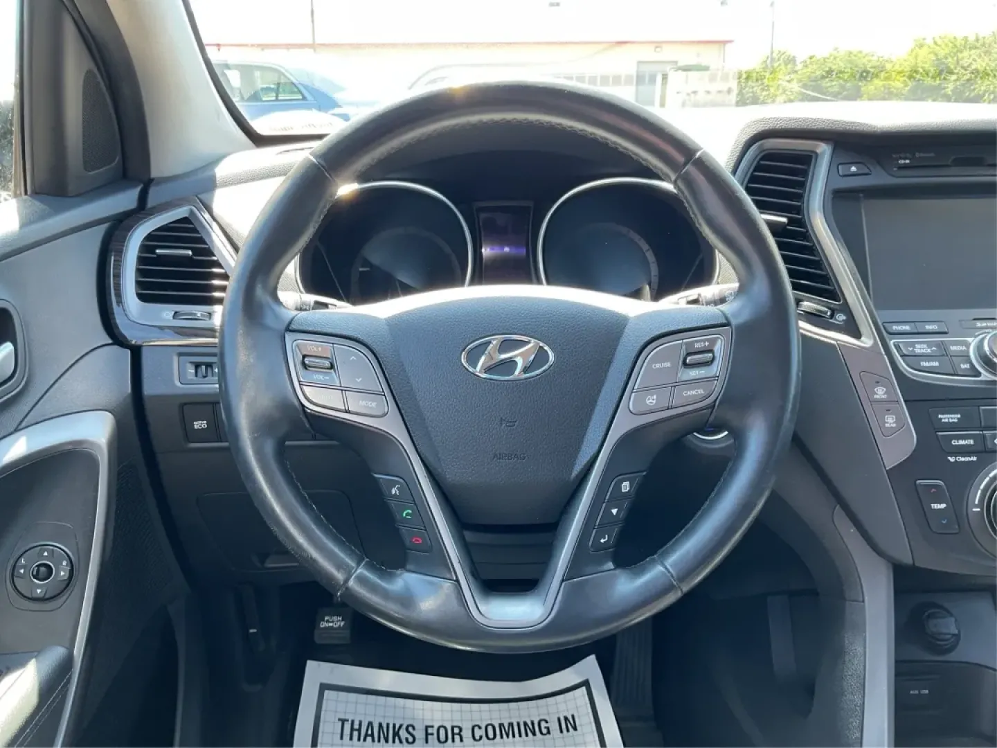2014 Hyundai Santa Fe 2.0L Turbo (5XYZUDLA5EG) with an Theta II 2L I-4 gasoline direct injection engine, located at 8750 N County Rd 25A, Piqua, OH, 45356, (937) 908-9800, 40.164391, -84.232513 - Experience the thrill of adventure and family outings with our stunning 2014 Hyundai Santa Fe, available now at Advantage Car and Credit - Piqua, your friendly Buy Here Pay Here dealership located at 8750 N County Rd 25A, Piqua, OH 45356. This versatile SUV is designed for those who crave comfort, r - Photo#16