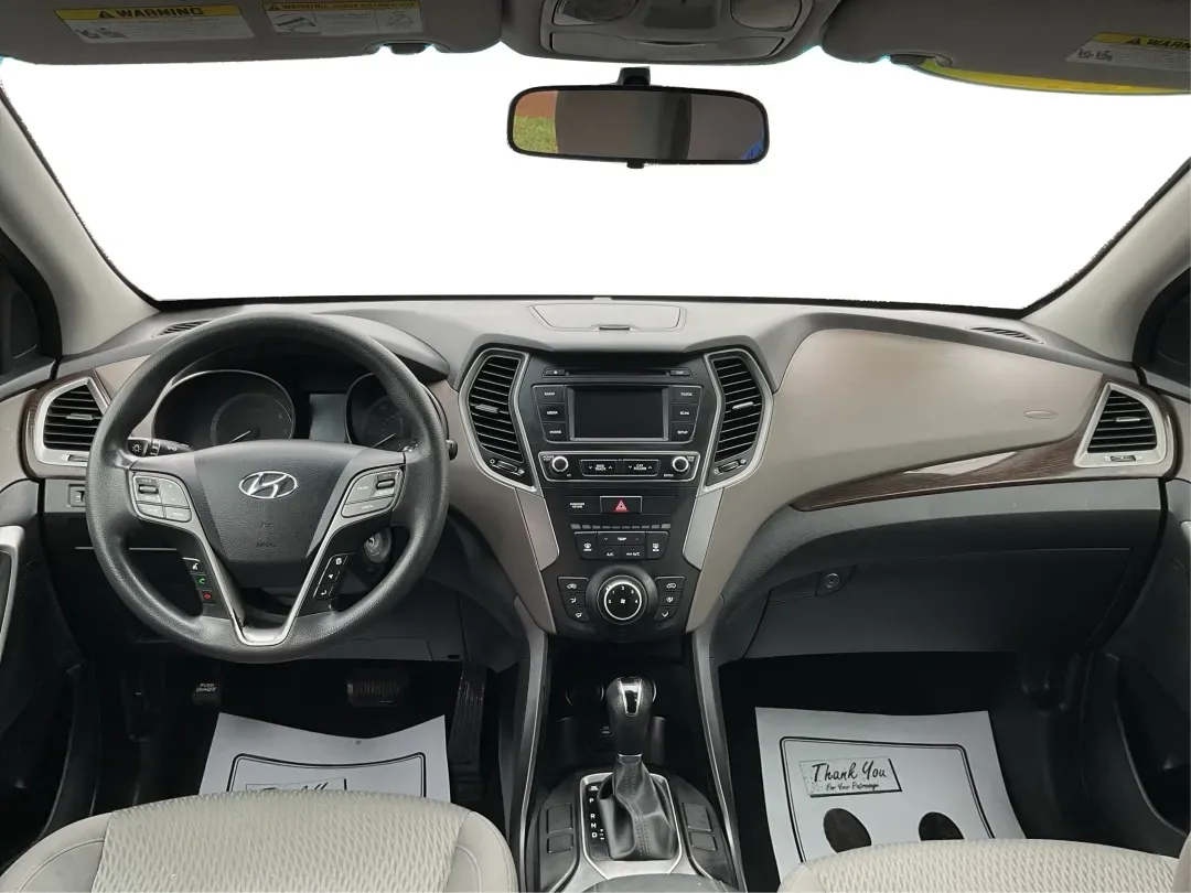 2017 Hyundai Santa Fe 2.4L (5XYZTDLB2HG) with an Theta II 2.4L I-4 gasoline direct injection engine, located at 1951 S Dayton Lakeview Rd., New Carlisle, OH, 45344, (937) 908-9800, 39.890999, -84.050255 - Discover the perfect blend of comfort, capability, and style with the 2017 Hyundai Santa Fe, now available at Advantage Car and Credit, located at 1184 Kauffman Ave, Fairborn, OH 45324. This versatile SUV is an excellent choice for growing families, weekend adventurers, or budget-conscious buyers lo - Photo#19