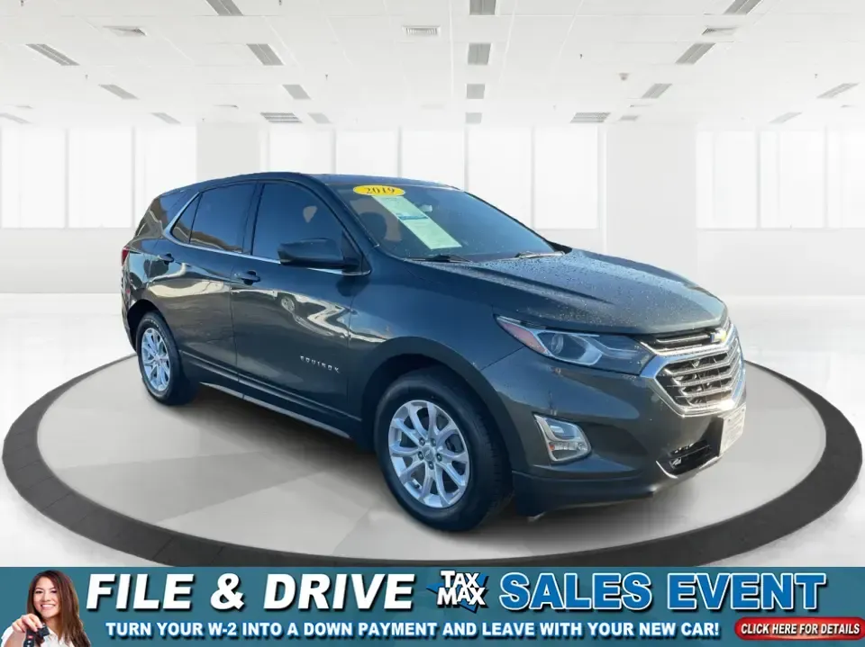 2019 Chevrolet Equinox LT (3GNAXKEV7KS) with an 1.5L I-4 gasoline direct injection engine, 6A transmission, located at 1099 N County Rd 25A, Troy, OH, 45373, (937) 908-9800, 40.057079, -84.212883 - **Adventure Awaits with the 2019 Chevrolet Equinox LT at Advantage Car and Credit Piqua, OH!**<br /> <br /> Are you ready to elevate your daily commute or embark on exciting weekend adventures? Look no further than this stunning 2019 Chevrolet Equinox LT, available at Advantage Car and Credit in Pi - Photo#0