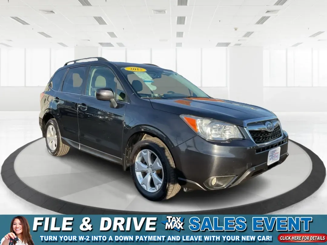 2015 Subaru Forester 2.5i Limited (JF2SJAHC5FH) with an 2.5L H-4 DOHC engine, located at 401 Woodman Dr, Riverside, OH, 45431, (937) 908-9800, 39.760899, -84.123421 - Looking for a reliable vehicle that can seamlessly transition from daily commutes to weekend adventures? Look no further than the 2015 Subaru Forester 2.5i Limited, available now at Advantage Car and Credit in Xenia, OH. This versatile SUV is perfect for growing families, outdoor enthusiasts, and an - Photo#0