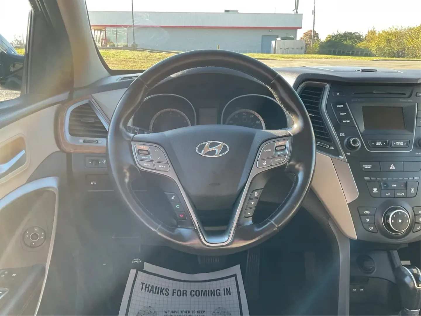 2014 Hyundai Santa Fe 2.4L (5XYZUDLBXEG) with an Theta II 2.4L I-4 gasoline direct injection engine, located at 8750 N County Rd 25A, Piqua, OH, 45356, (937) 908-9800, 40.164391, -84.232513 - **Explore New Adventures in the 2014 Hyundai Santa Fe from Advantage Car and Credit - Piqua!**<br /> <br /> Are you ready to elevate your family outings or weekend adventures? Look no further than this stunning 2014 Hyundai Santa Fe, perfect for those who crave both comfort and versatility in their - Photo#16