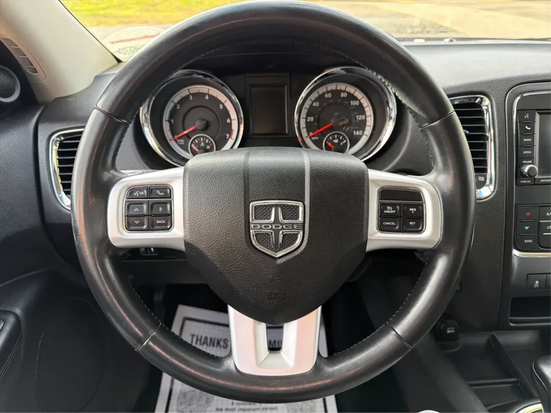 2013 Dodge Durango Crew (1C4RDJDG4DC) with an Other engine, located at 1230 East Main St, Xenia, OH, 45385, (937) 908-9800, 39.688026, -83.910172 - Are you ready to elevate your family adventures or tackle your daily commute with unparalleled ease? Look no further than this stunning 2013 Dodge Durango Crew, now available at Advantage Car and Credit in New Carlisle, OH. Perfect for growing families and those who love weekend getaways, this SUV n - Photo#16