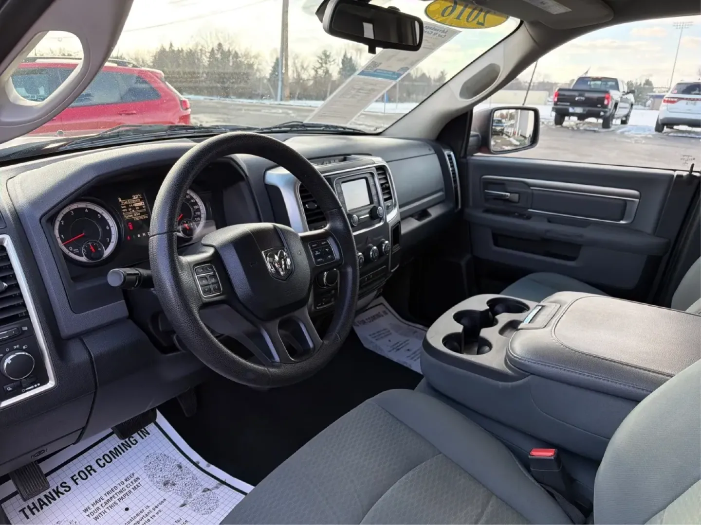 2016 Ram 1500 SLT (1C6RR7GT8GS) with an Other engine, located at 880 E. National Road, Vandalia, OH, 45377, (937) 908-9800, 39.891918, -84.183594 - 2016 Ram 1500 SLT - Photo#9