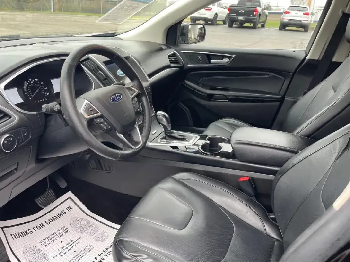 2017 Ford Edge Titanium (2FMPK4K86HB) with an 3.5L V6 DOHC 24V engine, 6A transmission, located at 8750 N County Rd 25A, Piqua, OH, 45356, (937) 908-9800, 40.164391, -84.232513 - Unleash your adventurous spirit with the 2017 Ford Edge Titanium SUV, now available at Advantage Car and Credit in New Carlisle, OH! This versatile vehicle is perfect for families on the go, commuters looking for comfort, or anyone who enjoys weekend adventures. With a spacious interior and robust c - Photo#9