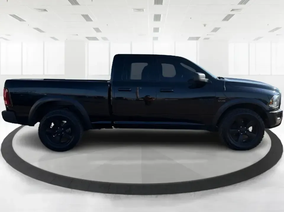 2019 Ram 1500 Warlock Quad Cab 4x4 6'4 Box (1C6RR7GT7KS) with an 5.7L V8 OHV 16V engine, 8A transmission, located at 1951 S Dayton Lakeview Rd., New Carlisle, OH, 45344, (937) 908-9800, 39.890999, -84.050255 - **Unleash Your Adventures with the 2019 Ram 1500 Warlock Quad Cab 4x4!**<br /> <br /> Are you in search of the perfect truck to elevate your weekend adventures or tackle your weekday commutes? Look no further! The 2019 Ram 1500 Warlock Quad Cab 4x4 is designed to handle anything from family outings - Photo#1