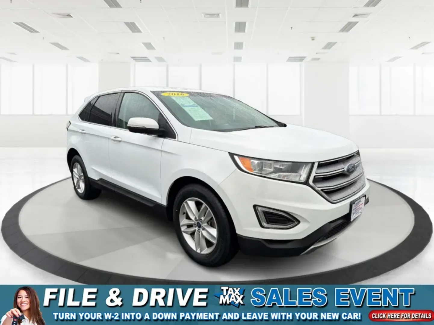 2016 Ford Edge SEL (2FMPK3J98GB) with an 2.0L L4 DOHC 16V engine, 6A transmission, located at 8750 N County Rd 25A, Piqua, OH, 45356, (937) 908-9800, 40.164391, -84.232513 - ### Experience Comfort and Versatility in the 2016 Ford Edge SEL at Advantage Car and Credit - Troy<br /> <br /> Looking for the perfect blend of style, comfort, and functionality? The 2016 Ford Edge SEL, available at Advantage Car and Credit in Troy, OH, is tailored for those who lead an active lif - Photo#0