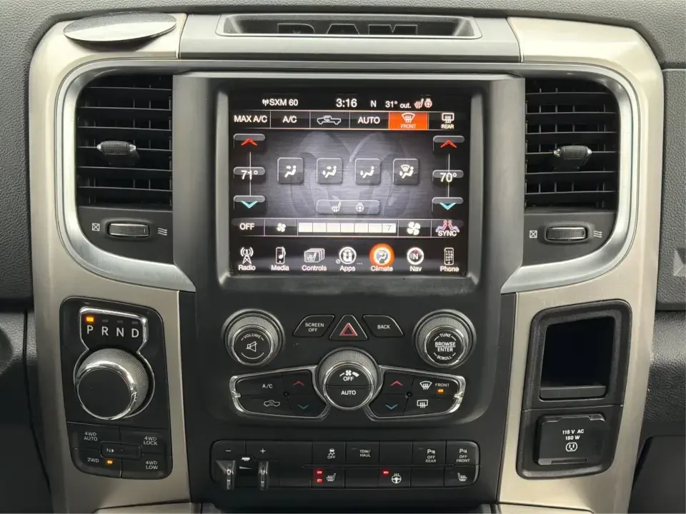 2016 Ram 1500 Big Horn (1C6RR7TTXGS) with an 5.7L V8 OHV 16V engine, 6A transmission, located at 8750 N County Rd 25A, Piqua, OH, 45356, (937) 908-9800, 40.164391, -84.232513 - **Elevate Your Adventures with the 2016 Ram 1500 Big Horn - Perfect for Any Lifestyle!**<br /> <br /> Are you ready to transform your daily commute or weekend outings? The 2016 Ram 1500 Big Horn is not just a truck; it's a lifestyle enhancer that brings both comfort and capability together seamlessl - Photo#12