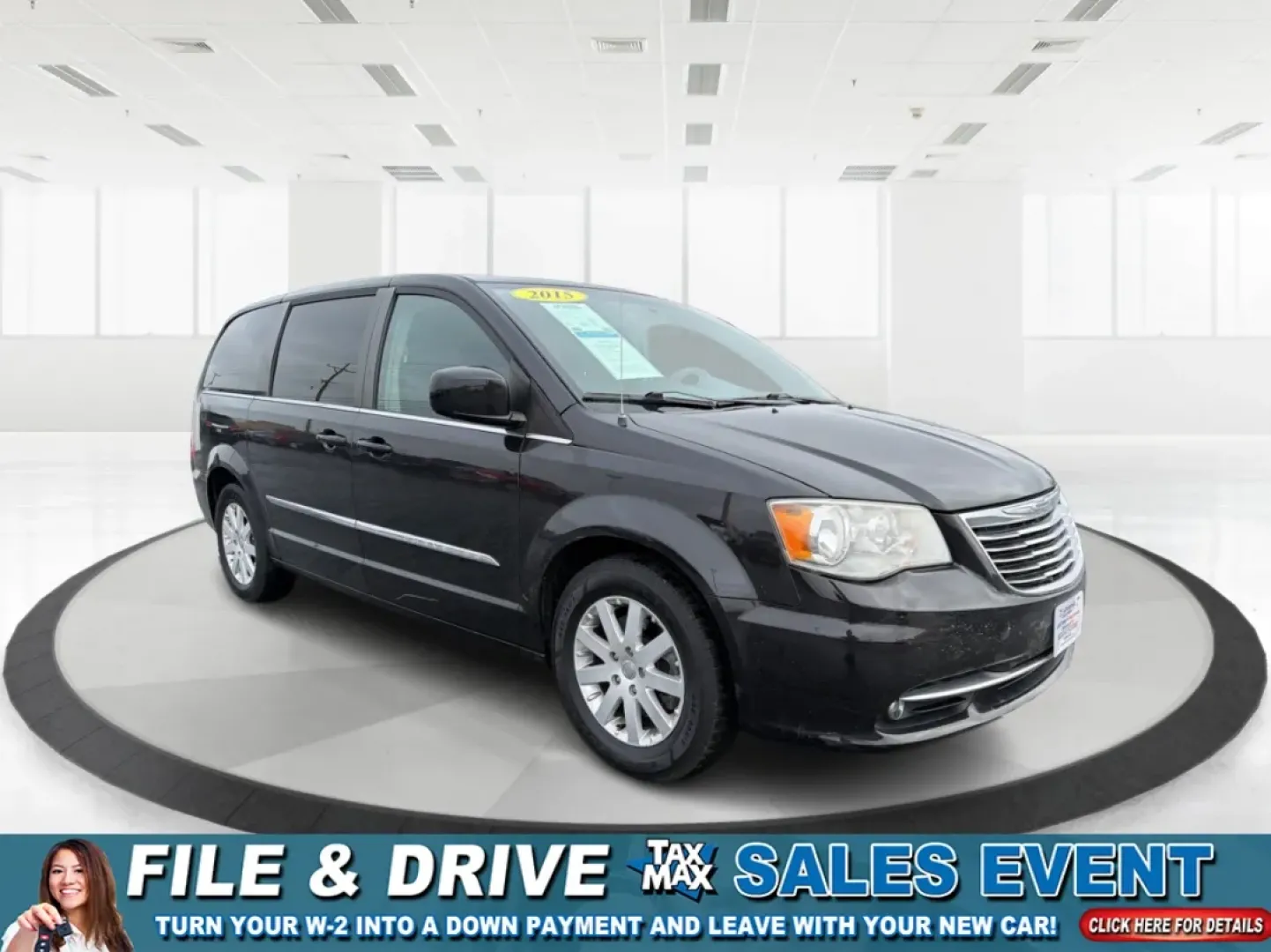2015 Chrysler Town and Country Touring (2C4RC1BGXFR) with an 3.6L V-6 DOHC engine, 6-Speed Automatic transmission, located at 8750 N County Rd 25A, Piqua, OH, 45356, (937) 908-9800, 40.164391, -84.232513 - Are you a growing family searching for the perfect vehicle that effortlessly balances comfort, space, and style? Look no further! Advantage Car and Credit in Riverside, OH, is thrilled to present this stunning **2015 Chrysler Town and Country Touring**, designed for family adventures and daily com - Photo#0
