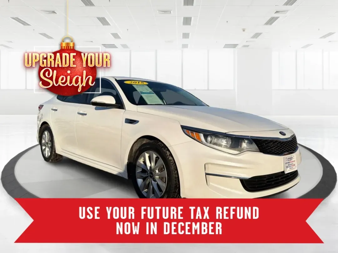 2018 Kia Optima LX (5XXGT4L39JG) with an Theta II 2.4L I-4 gasoline direct injection engine, located at 1099 N County Rd 25A, Troy, OH, 45373, (937) 908-9800, 40.057079, -84.212883 - Discover the perfect blend of style, comfort, and reliability with the 2018 Kia Optima LX, now available at Advantage Car and Credit in New Carlisle, OH. This sedan is designed for those who appreciate a smooth driving experience and high-end features, making it an ideal choice for budget-conscious - Photo#0