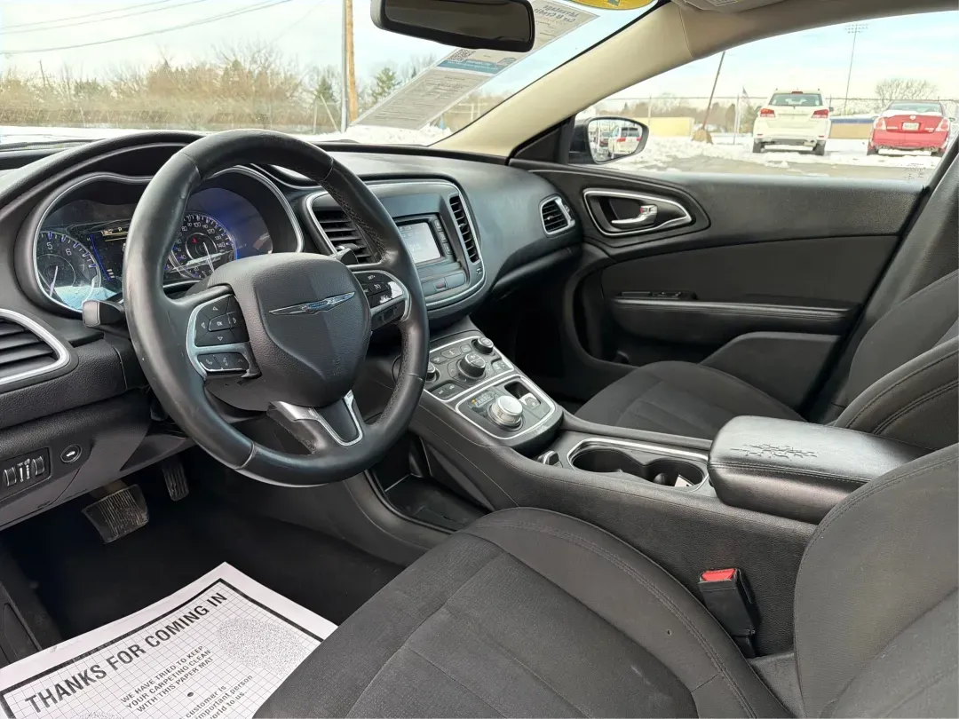 2015 Chrysler 200 Limited (1C3CCCAB3FN) with an 2.4L L4 DOHC 16V engine, 9-Speed Automatic transmission, located at 1951 S Dayton Lakeview Rd., New Carlisle, OH, 45344, (937) 908-9800, 39.890999, -84.050255 - **Elevate Your Everyday Commute with the 2015 Chrysler 200 Limited**<br /> <br /> Are you searching for a stylish and reliable sedan that can effortlessly handle your daily commutes and weekend adventures? Look no further than this stunning 2015 Chrysler 200 Limited, available now at Advantage Car a - Photo#9