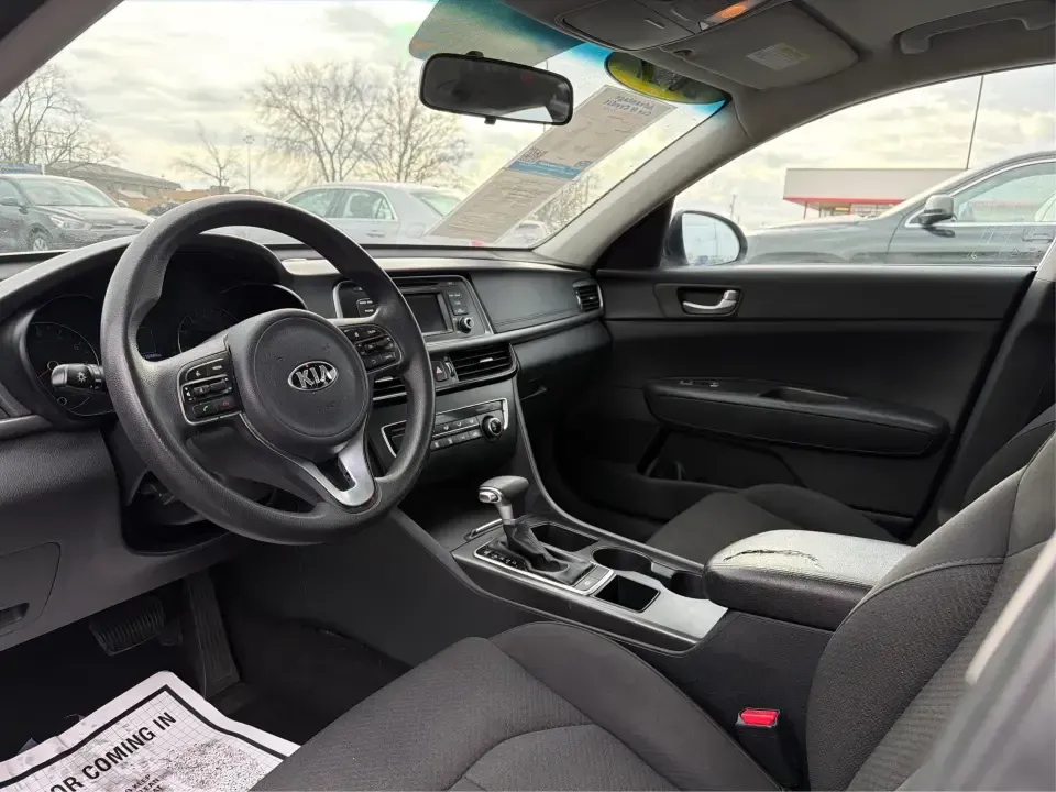 2017 Kia Optima LX (5XXGT4L31HG) with an Theta II 2.4L I-4 gasoline direct injection engine, 6A transmission, located at 880 E. National Road, Vandalia, OH, 45377, (937) 908-9800, 39.891918, -84.183594 - Are you ready to elevate your daily drive while embracing a lifestyle of convenience and reliability? Look no further than this stunning 2017 Kia Optima LX, available now at Advantage Car and Credit in Piqua, OH! This sedan is perfect for budget-conscious buyers seeking an efficient and stylish vehi - Photo#9