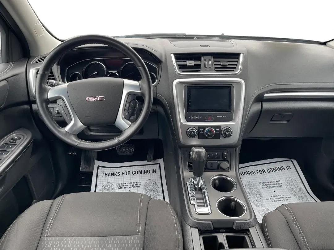 2015 GMC Acadia SLE-2 (1GKKVPKD6FJ) with an 3.6L V-6 gasoline direct injection engine, located at 8750 N County Rd 25A, Piqua, OH, 45356, (937) 908-9800, 40.164391, -84.232513 - Are you ready to elevate your family adventures or conquer your daily commute with unmatched style and comfort? Look no further than this stunning 2015 GMC Acadia SLE-2, available now at Advantage Car and Credit - Piqua. Perfectly designed for growing families, this sport utility vehicle offers a bl - Photo#14