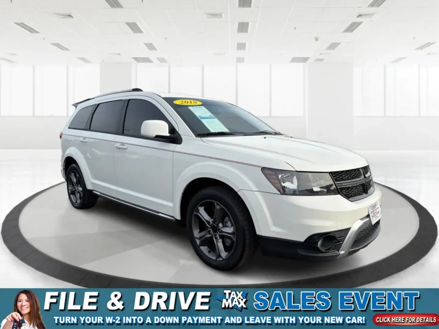 2018 Dodge Journey Crossroad FWD (3C4PDCGBXJT) with an 2.4L L4 DOHC 16V engine, 4-Speed Automatic transmission, located at 1951 S Dayton Lakeview Rd., New Carlisle, OH, 45344, (937) 908-9800, 39.890999, -84.050255 - **Discover Your Next Adventure with the 2018 Dodge Journey at Advantage Car and Credit!** <br /> <br /> Are you in the market for a reliable SUV that can comfortably accommodate your family, handle your daily commute, and take you on unforgettable weekend adventures? Look no further than the 2018 Do - Photo#0