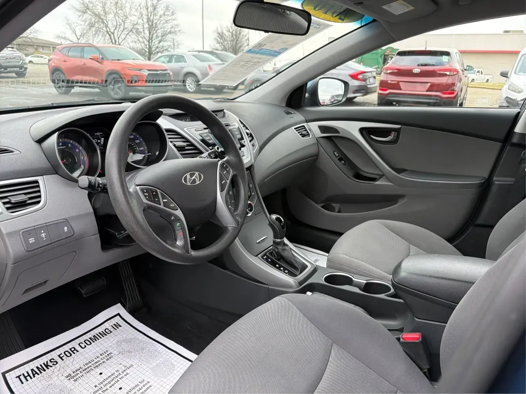 2016 Hyundai Elantra SE (KMHDH4AE9GU) with an Nu 1.8L I-4 DOHC engine, located at 1951 S Dayton Lakeview Rd., New Carlisle, OH, 45344, (937) 908-9800, 39.890999, -84.050255 - 2016 Hyundai Elantra SE - Photo#9