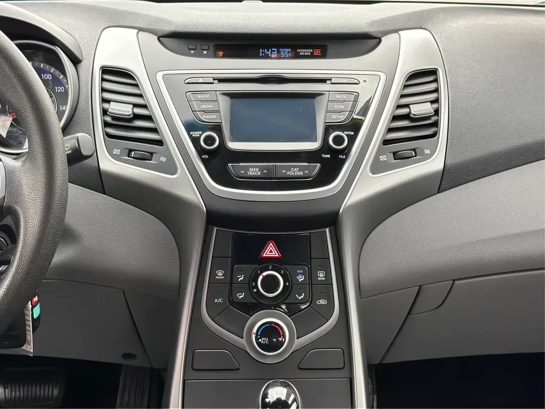 2016 Hyundai Elantra SE (KMHDH4AE9GU) with an Nu 1.8L I-4 DOHC engine, located at 1951 S Dayton Lakeview Rd., New Carlisle, OH, 45344, (937) 908-9800, 39.890999, -84.050255 - 2016 Hyundai Elantra SE - Photo#13