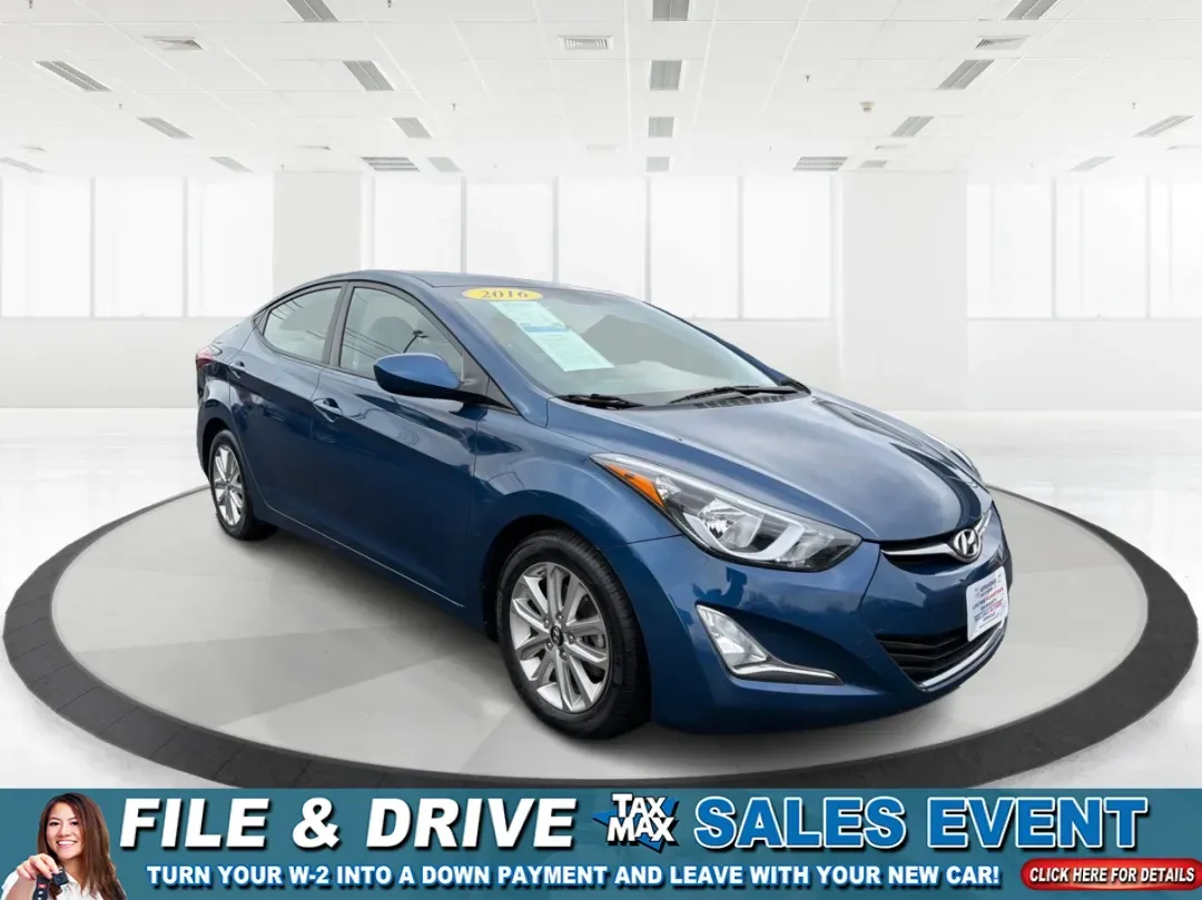 2016 Hyundai Elantra SE (KMHDH4AE9GU) with an Nu 1.8L I-4 DOHC engine, located at 1951 S Dayton Lakeview Rd., New Carlisle, OH, 45344, (937) 908-9800, 39.890999, -84.050255 - 2016 Hyundai Elantra SE - Photo#0