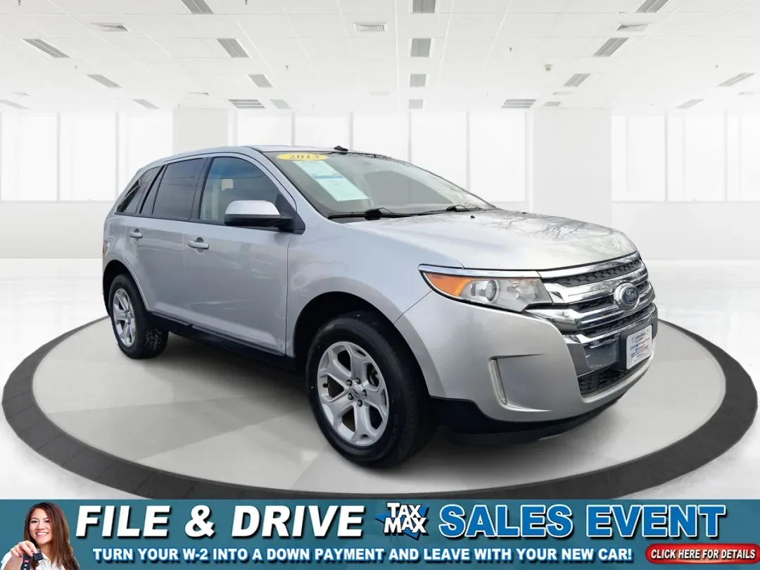 2013 Ford Edge SEL (2FMDK4JC4DB) with an 3.5L V-6 DOHC engine, located at 1099 N County Rd 25A, Troy, OH, 45373, (937) 908-9800, 40.057079, -84.212883 - 2013 Ford Edge SEL - Photo#0