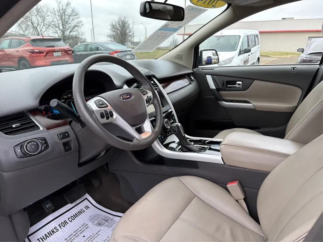 2014 Ford Edge Limited (2FMDK4KC6EB) with an 3.5L V-6 DOHC engine, located at 8750 N County Rd 25A, Piqua, OH, 45356, (937) 908-9800, 40.164391, -84.232513 - 2014 Ford Edge Limited - Photo#9