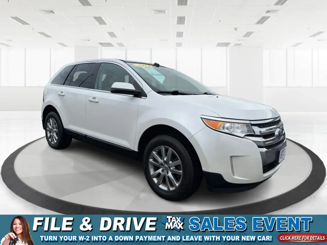 2014 Ford Edge Limited (2FMDK4KC6EB) with an 3.5L V-6 DOHC engine, located at 8750 N County Rd 25A, Piqua, OH, 45356, (937) 908-9800, 40.164391, -84.232513 - 2014 Ford Edge Limited - Photo#0