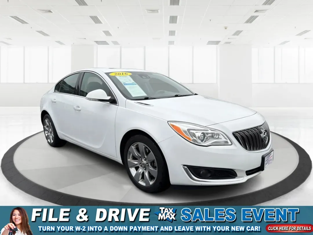 2016 Buick Regal Turbo Premium II (2G4GS5GX7G9) with an 2L I-4 gasoline direct injection engine, located at 8750 N County Rd 25A, Piqua, OH, 45356, (937) 908-9800, 40.164391, -84.232513 - 2016 Buick Regal Turbo Premium II - Photo#0