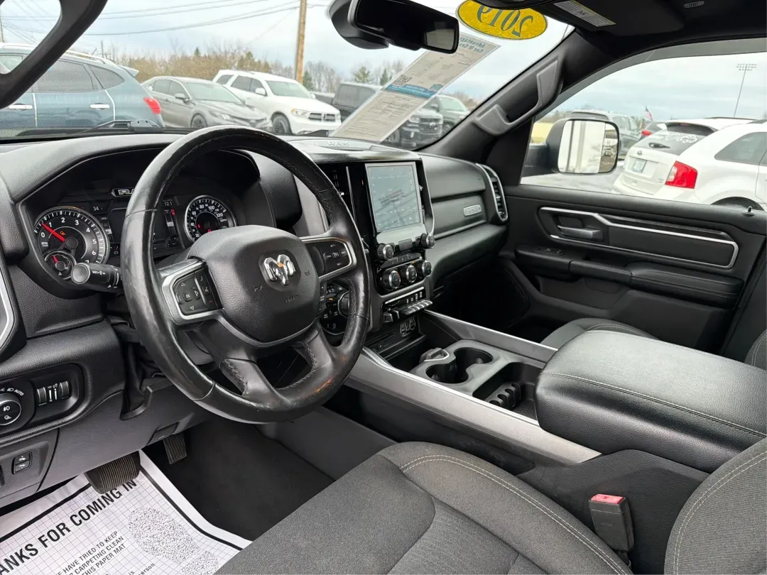 2019 Ram 1500 Big Horn/Lone Star Crew Cab 4x4 5'7 Box (1C6SRFFT9KN) with an Other engine, located at 1184 Kauffman Ave, Fairborn, OH, 45324, (937) 908-9800, 39.807072, -84.030914 - 2019 Ram 1500 Big Horn/Lone Star Crew Cab 4x4 5'7 Box - Photo#9