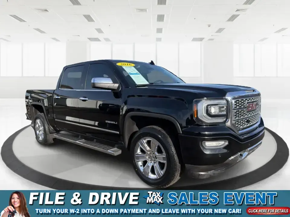 2016 GMC Sierra 1500 Denali (3GTU2PEJ4GG) with an 6.2L V8 OHV 16V engine, 6A transmission, located at 8750 N County Rd 25A, Piqua, OH, 45356, (937) 908-9800, 40.164391, -84.232513 - **Unleash Your Adventures with the 2016 GMC Sierra 1500 Denali Your Perfect Partner for Every Journey!**<br /> <br /> Are you ready to elevate your lifestyle and embark on new adventures? Whether you're hauling gear for a weekend getaway, navigating your daily commute, or transporting your growing - Photo#0