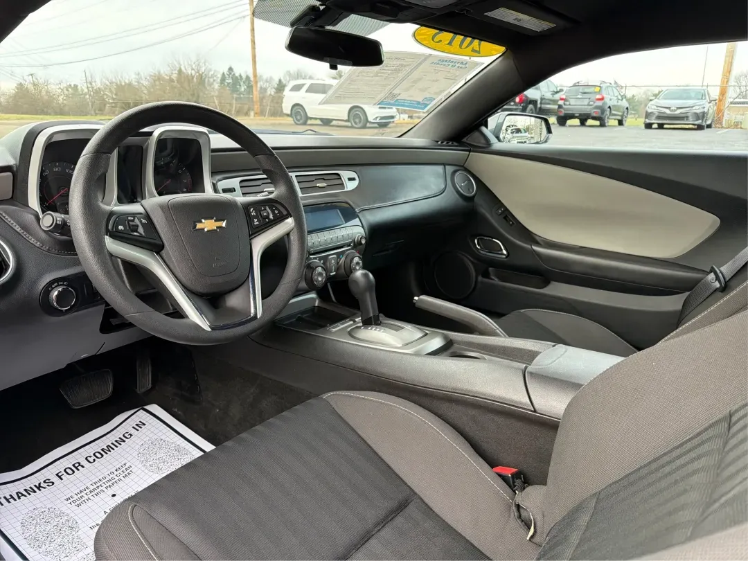 2013 Chevrolet Camaro 2LS (2G1FA1E35D9) with an 3.6L V-6 gasoline direct injection engine, located at 8750 N County Rd 25A, Piqua, OH, 45356, (937) 908-9800, 40.164391, -84.232513 - Experience the thrill of the open road with the 2013 Chevrolet Camaro 2LS, an exhilarating coupe that effortlessly blends style, performance, and practicality. Ideal for weekend adventures, daily commuting, or simply turning heads as you cruise through Troy, OH, this vehicle is built for those who a - Photo#9