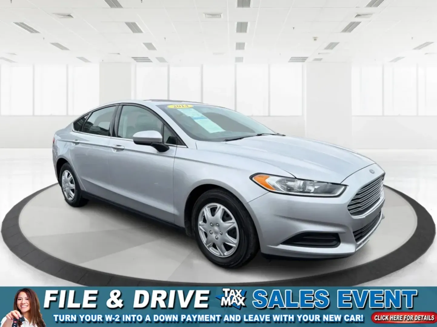 2014 Ford Fusion S (3FA6P0G70ER) with an 2.5L L4 DOHC 16V engine, Automatic transmission, located at 1951 S Dayton Lakeview Rd., New Carlisle, OH, 45344, (937) 908-9800, 39.890999, -84.050255 - **Discover a New Level of Comfort and Style with the 2014 Ford Fusion at Advantage Car and Credit!**<br /> <br /> Are you on the hunt for a reliable sedan that perfectly balances style, efficiency, and comfort? Look no further than the 2014 Ford Fusion, available now at Advantage Car and Credit in N - Photo#0