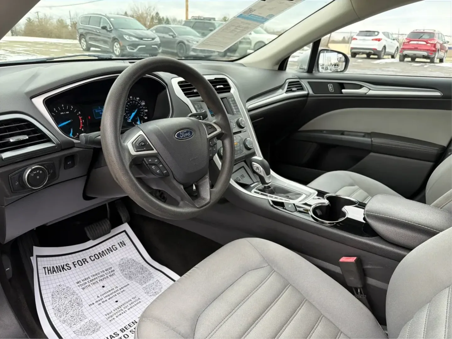 2014 Ford Fusion S (3FA6P0G70ER) with an 2.5L L4 DOHC 16V engine, Automatic transmission, located at 1951 S Dayton Lakeview Rd., New Carlisle, OH, 45344, (937) 908-9800, 39.890999, -84.050255 - **Discover a New Level of Comfort and Style with the 2014 Ford Fusion at Advantage Car and Credit!**<br /> <br /> Are you on the hunt for a reliable sedan that perfectly balances style, efficiency, and comfort? Look no further than the 2014 Ford Fusion, available now at Advantage Car and Credit in N - Photo#9