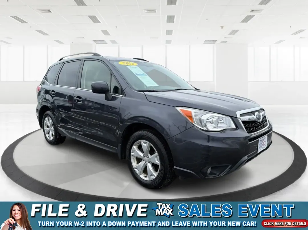 2015 Subaru Forester 2.5i Limited (JF2SJAKC0FH) with an 2.5L H-4 DOHC engine, located at 1184 Kauffman Ave, Fairborn, OH, 45324, (937) 908-9800, 39.807072, -84.030914 - Unleash your adventures with the 2015 Subaru Forester 2.5i Limited, a versatile SUV perfect for budget-conscious buyers seeking style, comfort, and capability. Whether you're planning weekend getaways in nearby Yellow Springs or commuting through Fairborn's bustling streets, this vehicle is designed - Photo#0