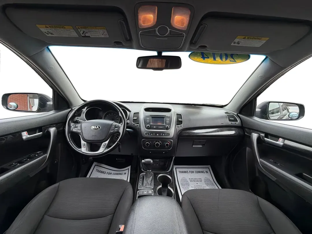 2014 Kia Sorento LX (5XYKTDA63EG) with an 2.4L I-4 gasoline direct injection engine, located at 1184 Kauffman Ave, Fairborn, OH, 45324, (937) 908-9800, 39.807072, -84.030914 - ### Discover Adventure with the 2014 Kia Sorento LX at Advantage Car and Credit<br /> <br /> Are you ready to elevate your family outings, weekend adventures, or daily commutes? The 2014 Kia Sorento LX is the perfect SUV to match your dynamic lifestyle, offering practicality without sacrificing styl - Photo#19