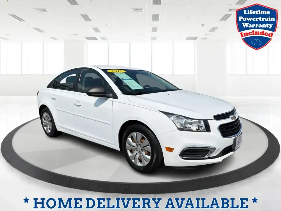 2015 Chevrolet Cruze LS Auto (1G1PA5SH8F7) with an 1.8L L4 DOHC 16V FFV engine, 6-Speed Automatic transmission, located at 8750 N County Rd 25A, Piqua, OH, 45356, (937) 908-9800, 40.164391, -84.232513 - Need a dependable commuter that keeps your weekdays simple and your weekends open? This 2015 Chevrolet Cruze LS Auto in Summit White is a smart pick for drivers who want an efficient sedan for the daily run up I75, errands around Piqua, or quick trips to Troy, Sidney, and Dayton-without giving up co- Photo#0