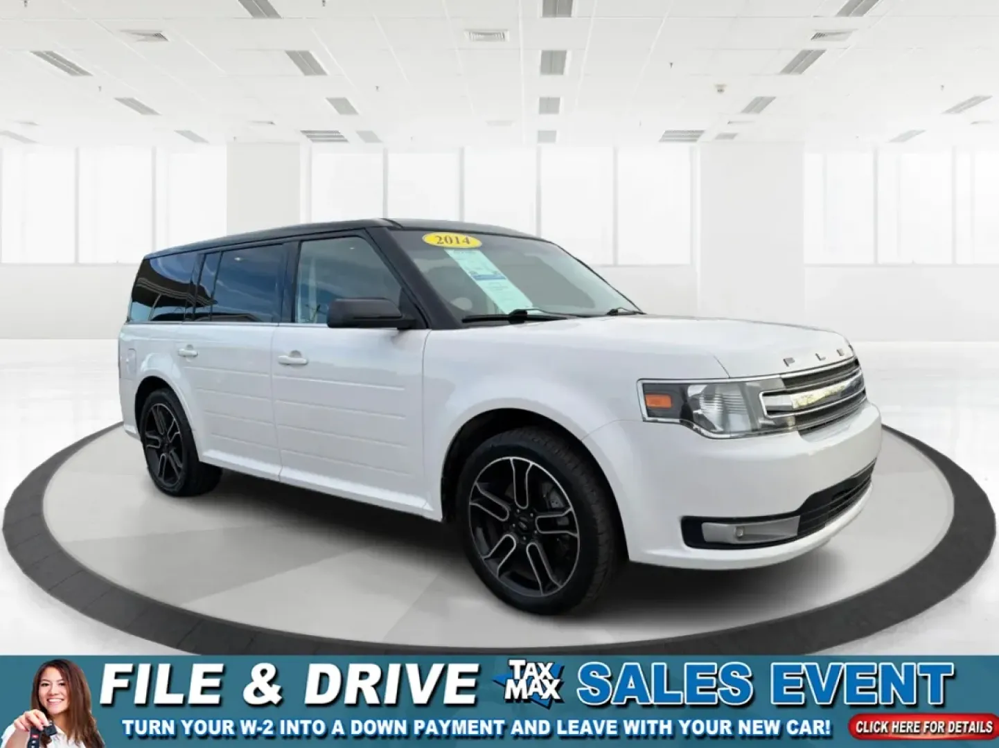 2014 Ford Flex SEL (2FMGK5C83EB) with an 3.5L V-6 DOHC engine, located at 401 Woodman Dr, Riverside, OH, 45431, (937) 908-9800, 39.760899, -84.123421 - **Explore the Open Road with Confidence: 2014 Ford Flex SEL at Advantage Car and Credit**<br /> <br /> Are you searching for the perfect vehicle to accommodate your active lifestyle? Look no further! The 2014 Ford Flex SEL is not just a car; it's a gateway to unforgettable family road trips, weekend - Photo#0
