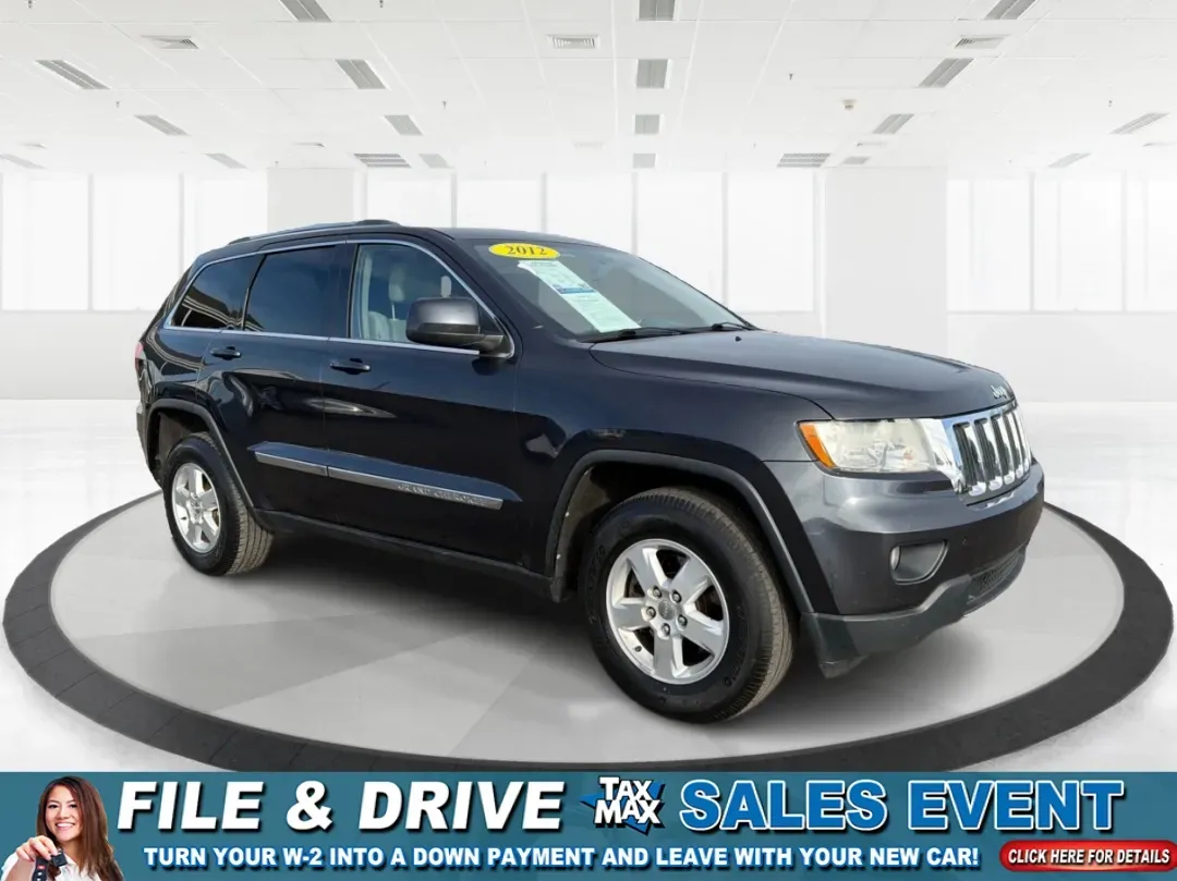 2012 Jeep Grand Cherokee Laredo (1C4RJFAG0CC) with an Other engine, located at 401 Woodman Dr, Riverside, OH, 45431, (937) 908-9800, 39.760899, -84.123421 - **Adventure Awaits: Explore the Open Road in a 2012 Jeep Grand Cherokee Laredo!**<br /> <br /> If you're a weekend warrior or a growing family looking for your next adventure, this 2012 Jeep Grand Cherokee Laredo is the perfect fit for you! With its robust 4WD capabilities and spacious interior, you - Photo#0