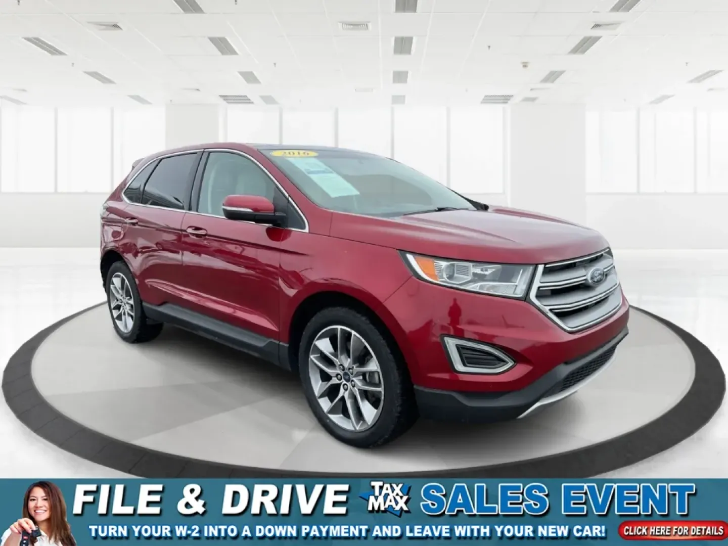 2016 Ford Edge Titanium (2FMPK4K99GB) with an 2.0L L4 DOHC 16V engine, 6A transmission, located at 401 Woodman Dr, Riverside, OH, 45431, (937) 908-9800, 39.760899, -84.123421 - Picture your next weekend getaway: the family loaded up, playlists ready, and plenty of room for bags, snacks, and sports gear-while you cruise comfortably from Riverside to a Wright-Patterson day trip or an evening out near The Greene. This **2016 Ford Edge Titanium** is the kind of SUV that fits r - Photo#0