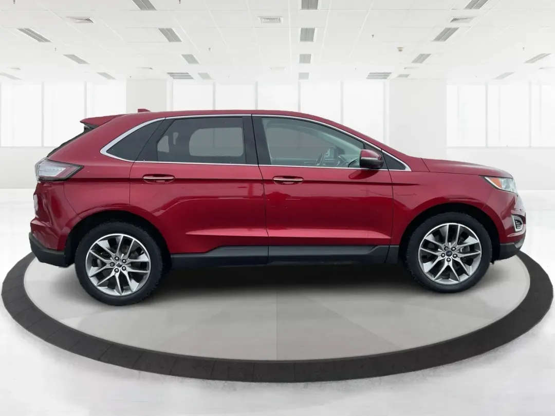 2016 Ford Edge Titanium (2FMPK4K99GB) with an 2.0L L4 DOHC 16V engine, 6A transmission, located at 401 Woodman Dr, Riverside, OH, 45431, (937) 908-9800, 39.760899, -84.123421 - Picture your next weekend getaway: the family loaded up, playlists ready, and plenty of room for bags, snacks, and sports gear-while you cruise comfortably from Riverside to a Wright-Patterson day trip or an evening out near The Greene. This **2016 Ford Edge Titanium** is the kind of SUV that fits r - Photo#1