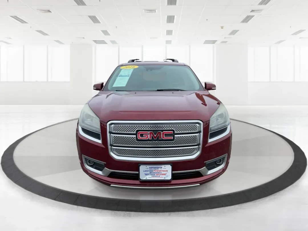 2016 GMC Acadia Denali (1GKKRTKD1GJ) with an 3.6L V-6 gasoline direct injection engine, 6-Speed Automatic transmission, located at 880 E. National Road, Vandalia, OH, 45377, (937) 908-9800, 39.891918, -84.183594 - Road-trip ready for the whole crew and comfortable enough for the daily grind, this 2016 GMC Acadia Denali is the kind of SUV that fits real life-school drop-offs, long commutes to Dayton, weekend runs up I75, and family getaways with luggage, snacks, and everyone's gear. Finished in eye-catching Cr - Photo#5