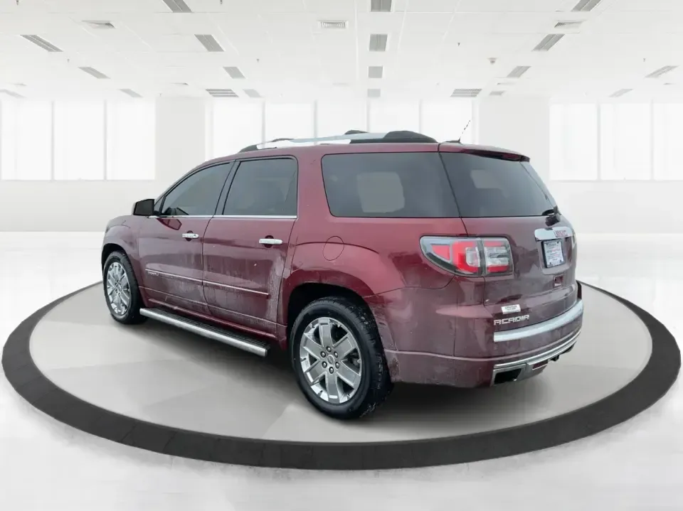 2016 GMC Acadia Denali (1GKKRTKD1GJ) with an 3.6L V-6 gasoline direct injection engine, 6-Speed Automatic transmission, located at 880 E. National Road, Vandalia, OH, 45377, (937) 908-9800, 39.891918, -84.183594 - Road-trip ready for the whole crew and comfortable enough for the daily grind, this 2016 GMC Acadia Denali is the kind of SUV that fits real life-school drop-offs, long commutes to Dayton, weekend runs up I75, and family getaways with luggage, snacks, and everyone's gear. Finished in eye-catching Cr - Photo#3